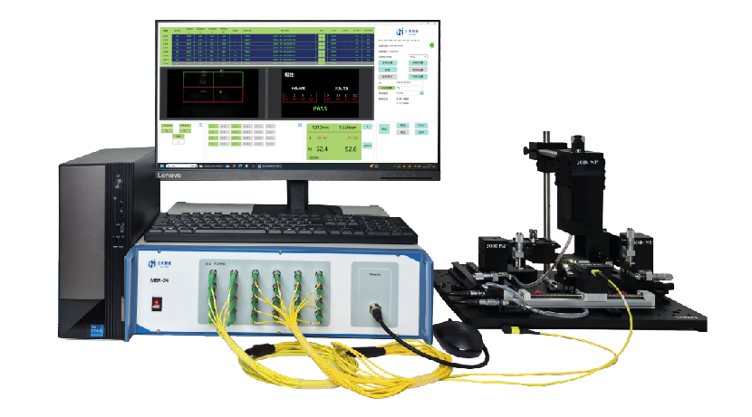 MT-FA自动测试（插损，回损，极性一体检测）解决方案